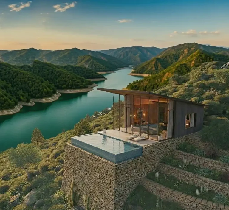 Luxury mountain chalet in Pakistan